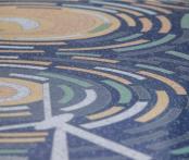 terrazo floors at the airport