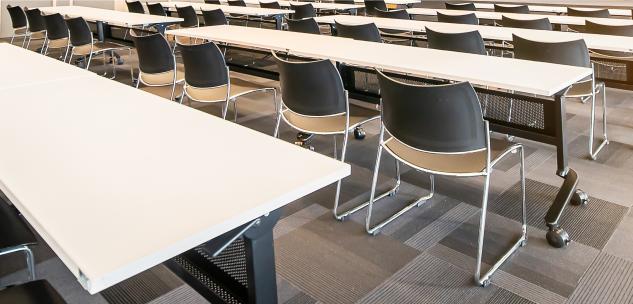 theatre style conference room