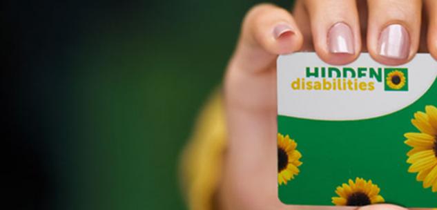 Hidden Disabilities Sunflower Lanyard